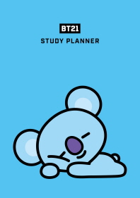 BT21 스터디 플래너 : KOYA(코야) 하늘색